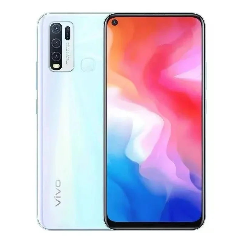 Original VIVO Y50 8GB 128GB 4 Cameras 5000mAh 6.51inch 2340x1080px CPU Snapdragon 13MP + 16MP Android 4G Smartphone