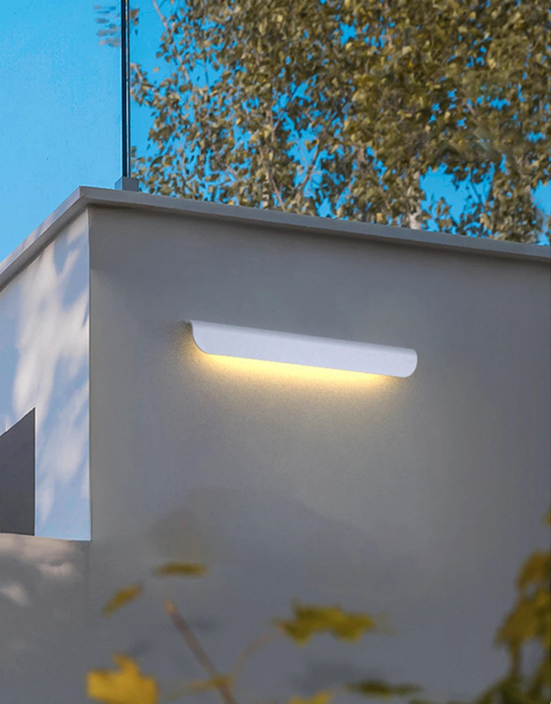 Waterproof Simple LED Wall Lamp Modern Outdoor/Indoor IP65 Entrance Decor Sconce Garden Porch Bedside Home Wall Lights Luminaire