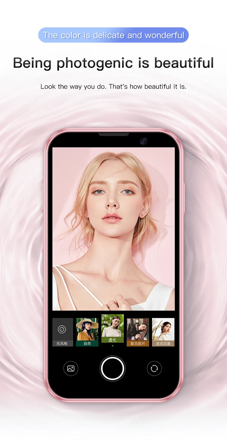 SOYES XS18 Pro 3.0" Mini Smartphone 2GB RAM 16GB ROM Facial Recognition Android8.1 Dual SIM Standby 1000mAh 3G Network Phone
