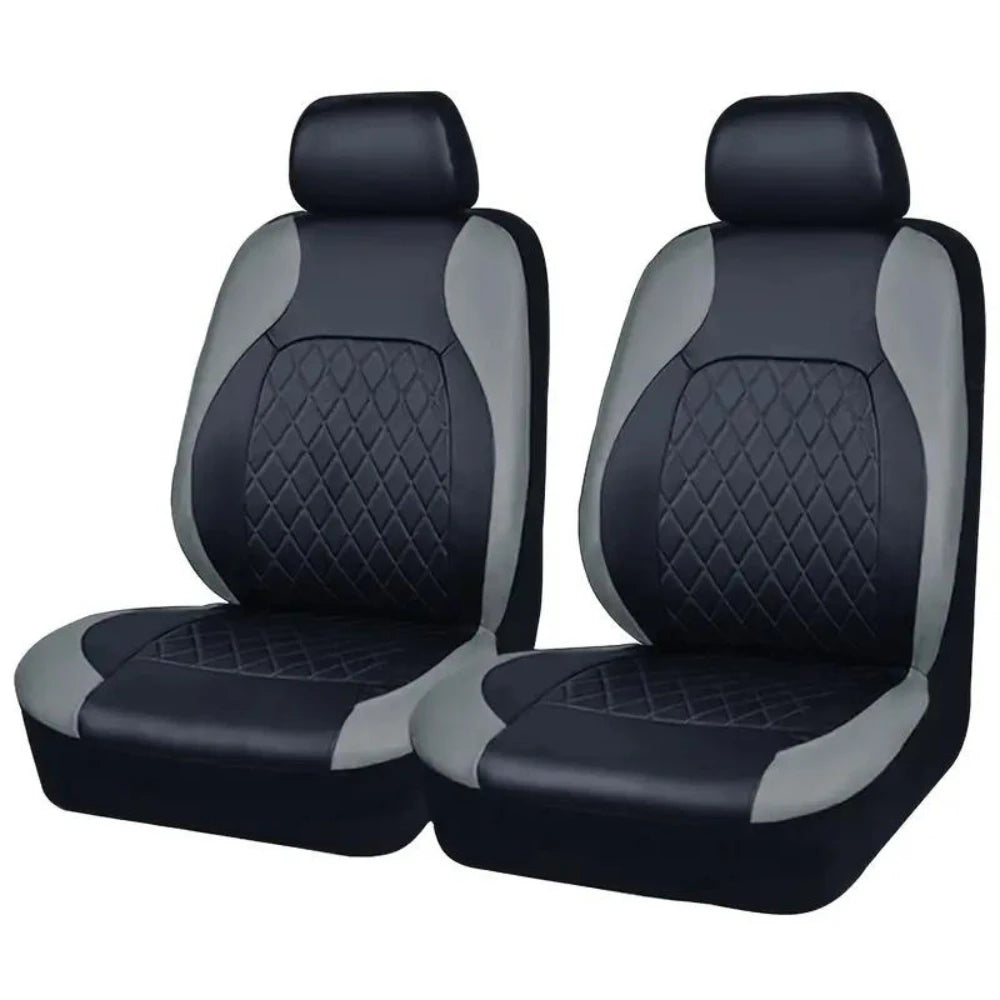 Universal Car Seat Covers Black Fashions Sports Seat Covers PVC Fabric Car Seat Cover Universal Interior Accessories