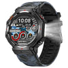 KC91 Smart Watch 530mAh Battery LED Flashlight Compass Altitude Air Pressure Bluetooth Call Fitness Tracker Wearable Devices
