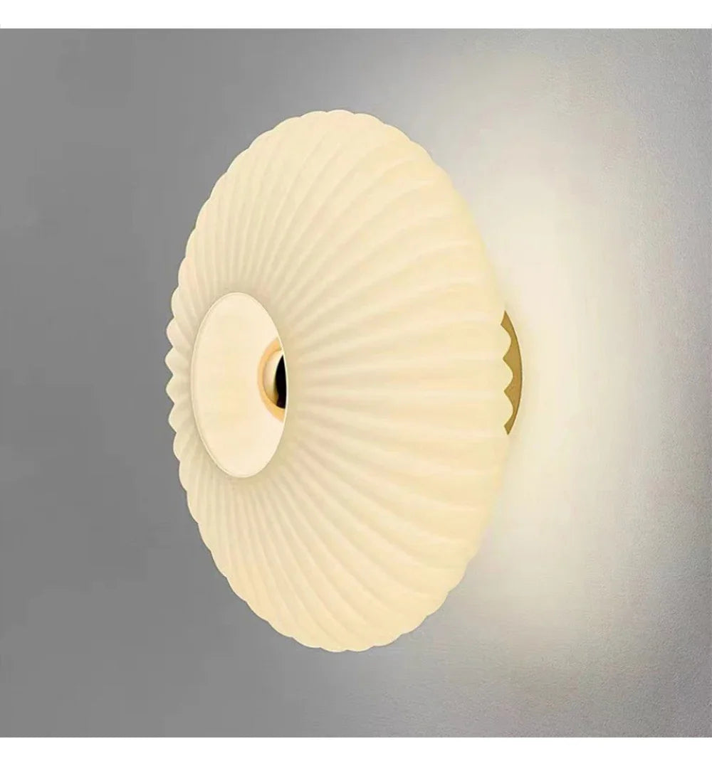 Modern LED Wall Lamps Glass Ripple Lights Corridor Aisle Staircase Dining Backdrop Simple Indoor Home Decoration Lustre Fixtures