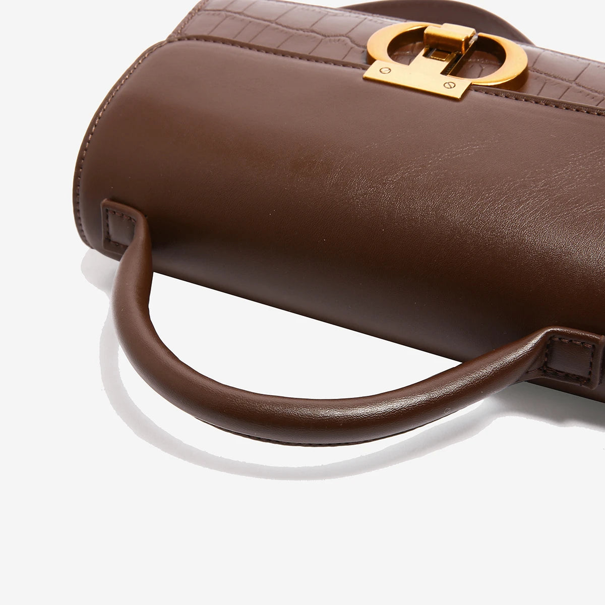 Small Leather Armpit Bags for Women, Chain Shoulder, Crossbody Bag, Ladies Vintage Underarm Handbags, Summer