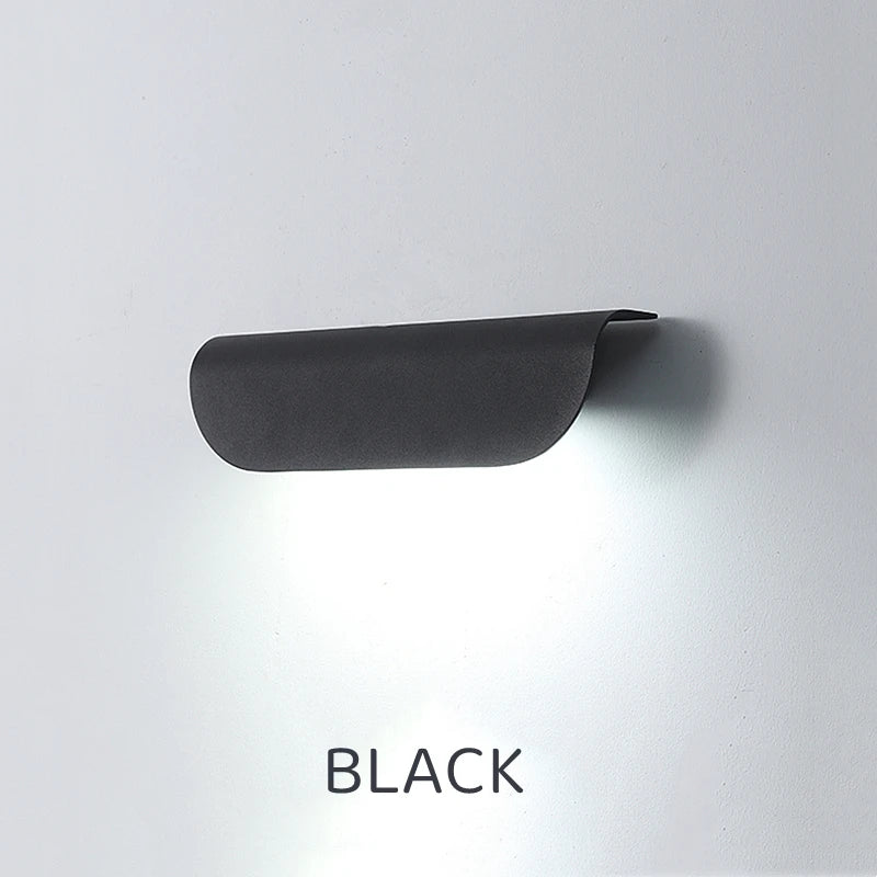 Waterproof Simple LED Wall Lamp Modern Outdoor/Indoor IP65 Entrance Decor Sconce Garden Porch Bedside Home Wall Lights Luminaire