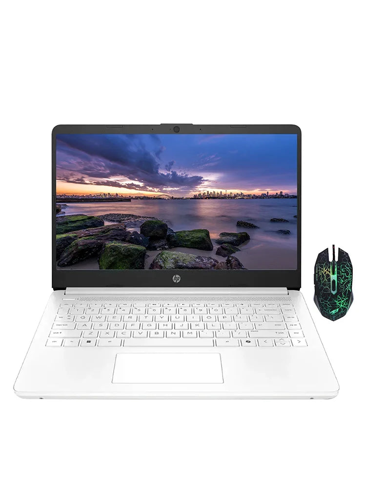 HP 14" Student Laptop, Intel Celeron N4500, Up to 16G RAM, Up to 320GB Storage, 1 Year Office 365, Windows 11 Pro