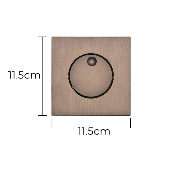 Modern LED Embedded Wall Lamp 3W 350º Rotation Bedside Sconce Bedroom Reading Hidden Decor Stair Wall Lighting Fixture AC85-265V