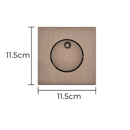 Modern LED Embedded Wall Lamp 3W 350º Rotation Bedside Sconce Bedroom Reading Hidden Decor Stair Wall Lighting Fixture AC85-265V
