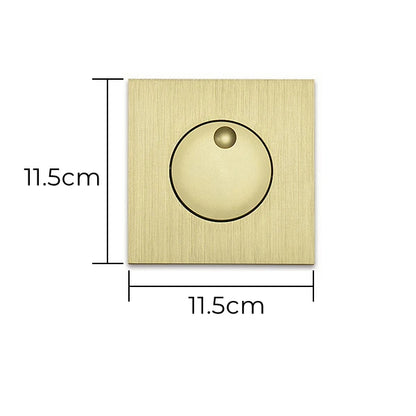 Modern LED Embedded Wall Lamp 3W 350º Rotation Bedside Sconce Bedroom Reading Hidden Decor Stair Wall Lighting Fixture AC85-265V