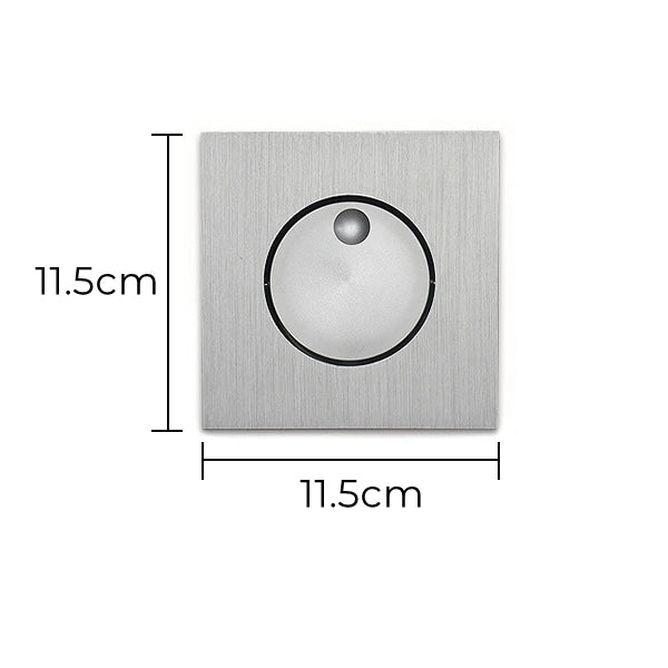 Modern LED Embedded Wall Lamp 3W 350º Rotation Bedside Sconce Bedroom Reading Hidden Decor Stair Wall Lighting Fixture AC85-265V