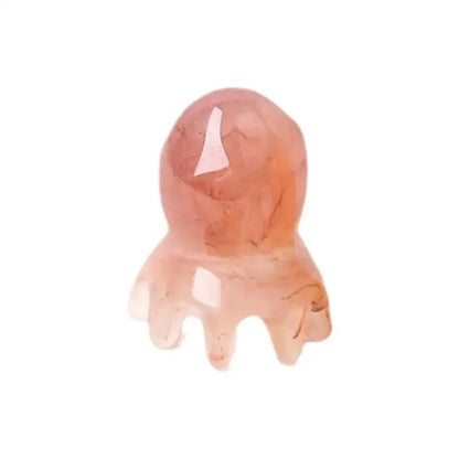 2025 New Resin Octopus Scalp Massage Comb Acupressure Meridian Therapy Hair Care Portable Relaxation Tool Natural Material
