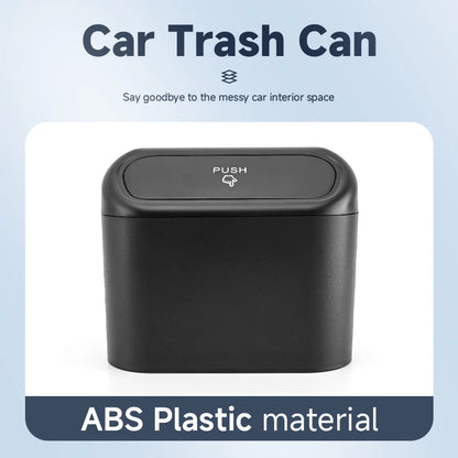 Universal Car Trash Can Hanging Dustbin Accessories For BMW X1 E84 F48 X2 F39 X3 E83 F25 X4 F26 X5 E53 E70 F15 F85 X6 E71 E72