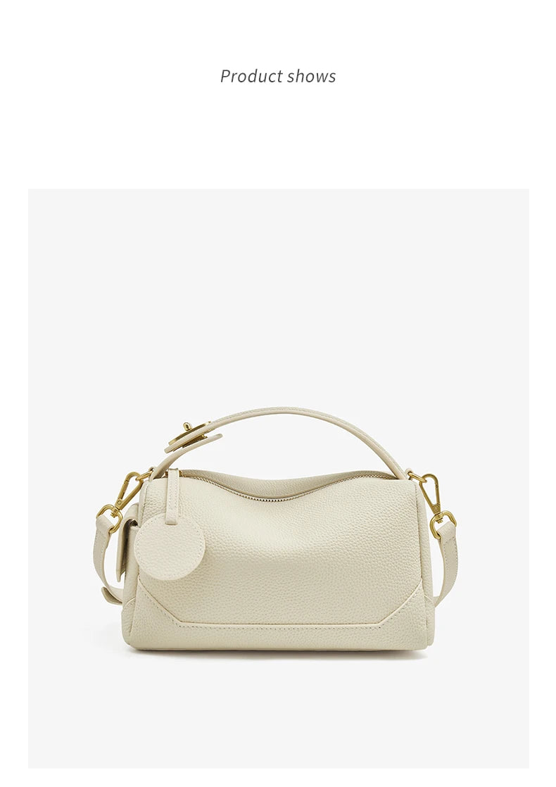 FOXER Cow Leather Crossbody Bag for Women Spring & Summer Fashion New Collection Lady Shoulder Handbag Purse Gift For Girls