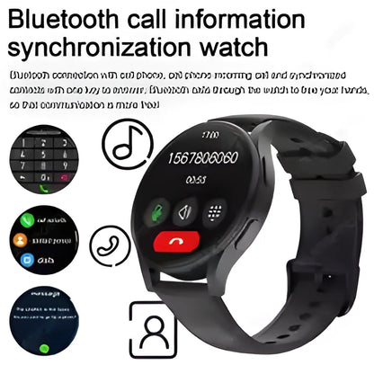 Wearable Smart Watch Bluetooth Call Waterproof Fitness Sports Mode Heart Rate Blood Oxygen Sleep Monitor smartwatch For Samsung