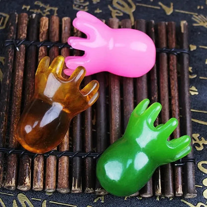 2025 New Resin Octopus Scalp Massage Comb Acupressure Meridian Therapy Hair Care Portable Relaxation Tool Natural Material