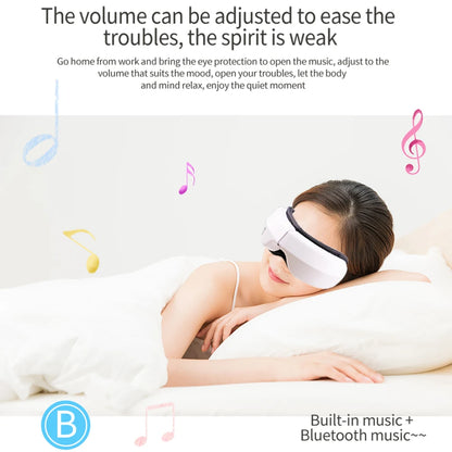 6D Smart Vibration Eye Massager Airbag Compress Eye Care Instrument Bluetooth Music Eye Massage Sleep Mask Eye Relax Fatigue