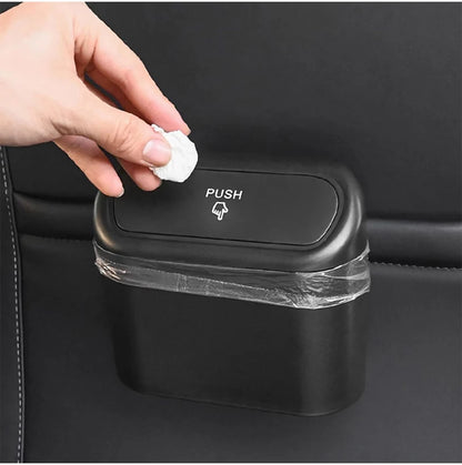 Universal Car Trash Can Hanging Dustbin Accessories For BMW X1 E84 F48 X2 F39 X3 E83 F25 X4 F26 X5 E53 E70 F15 F85 X6 E71 E72