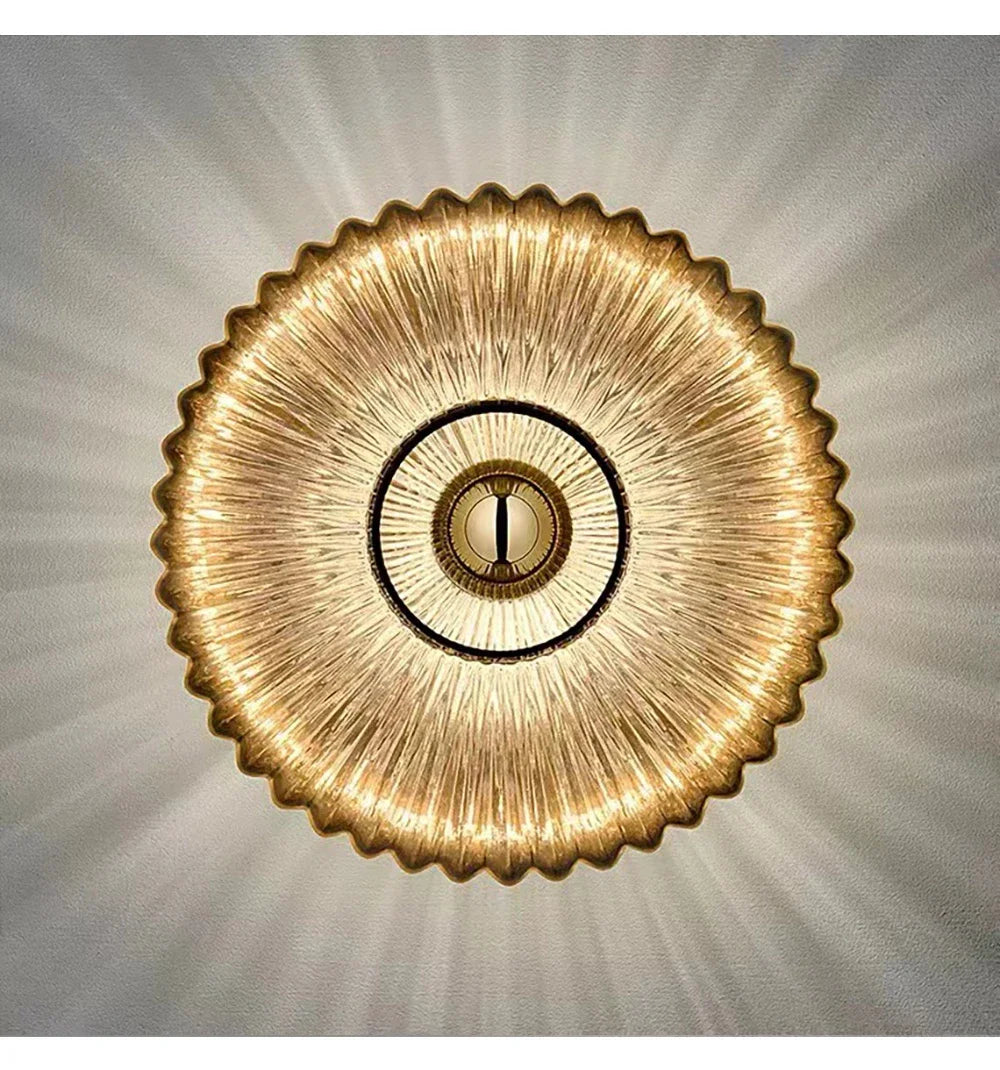 Modern LED Wall Lamps Glass Ripple Lights Corridor Aisle Staircase Dining Backdrop Simple Indoor Home Decoration Lustre Fixtures
