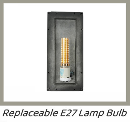 Modern LED Outdoor Wall Lamp E27 Waterproof IP65 Aluminum Porch Light Garden Fence Street Exterior Wall Sconce Lighting 110/220V
