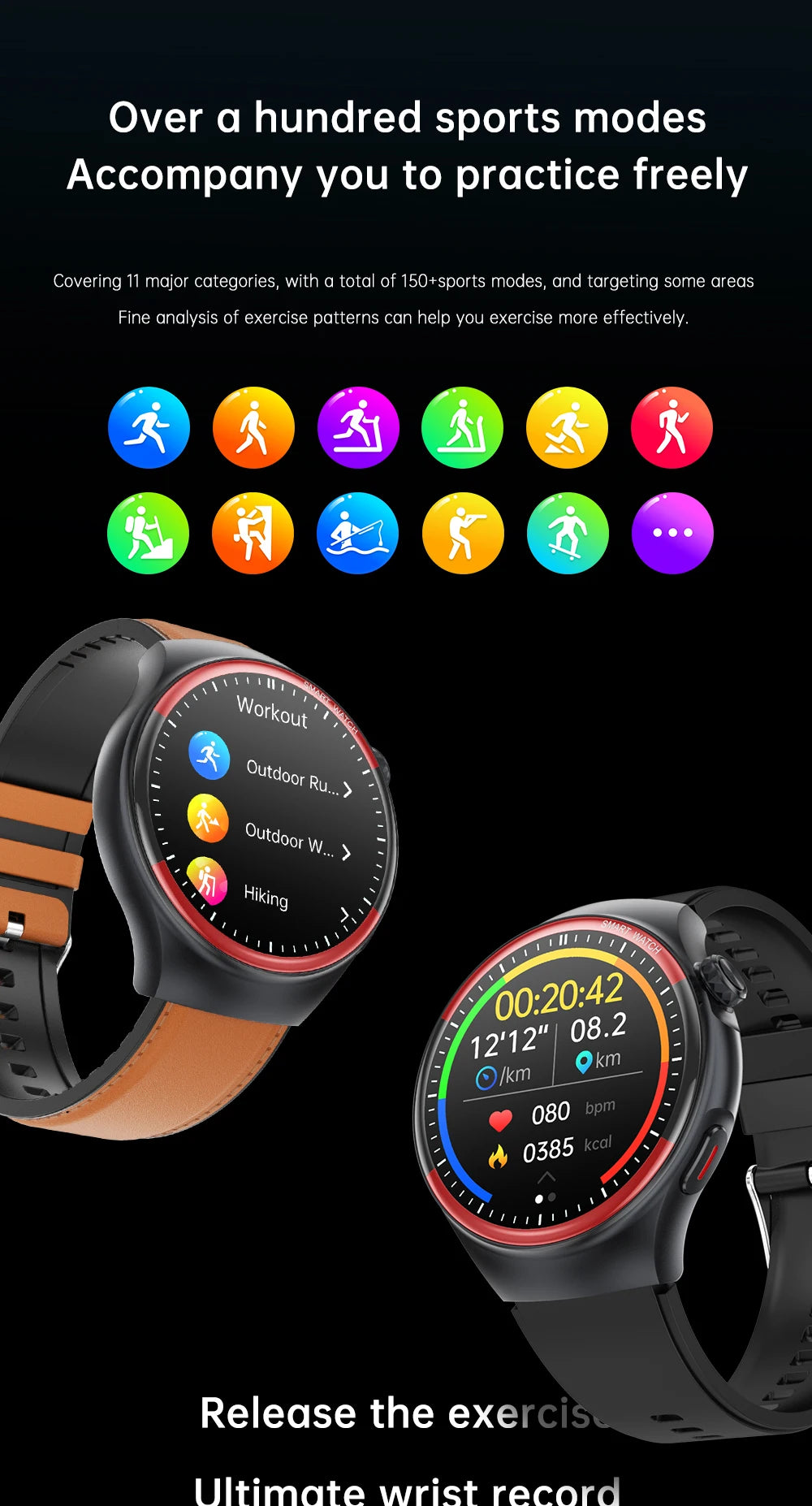 2025 New High-end Laser Detection Smart Watch Men ECG+PPG Precise Blood Pressure Heart Rate BT Call NFC For HUAWEI Health Watche