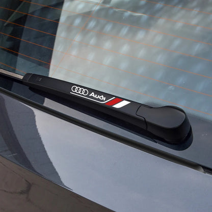 2pcs Car Stickers Auto Decors Window Wiper Automobile Decals For AUDI A1 A3 A4 A5 A7 A8 Q3 Q5 Q7 S3 S4 S5 S6 S7 Accessories