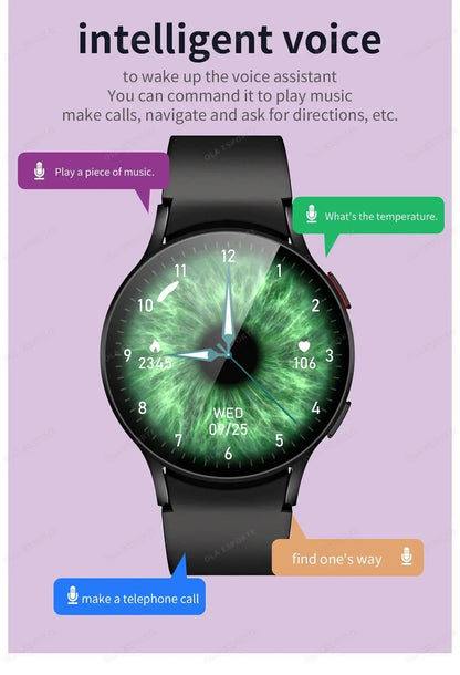 Wearable Smart Watch Bluetooth Call Waterproof Fitness Sports Mode Heart Rate Blood Oxygen Sleep Monitor smartwatch For Samsung