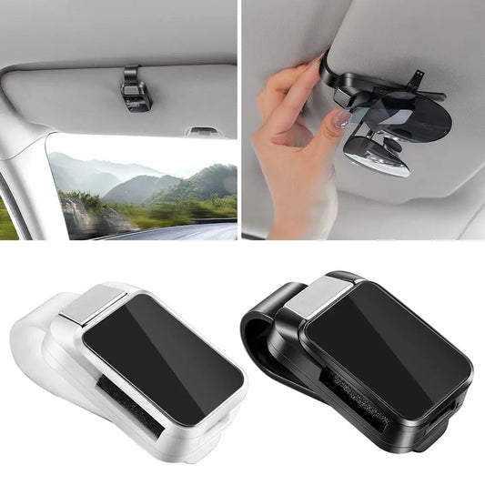 2025 New Universal Car Sunglasses Clip Holder Car Sunshades Ticket Stand Fastener Pen Case Eyeglasses Sun Visor Accessories