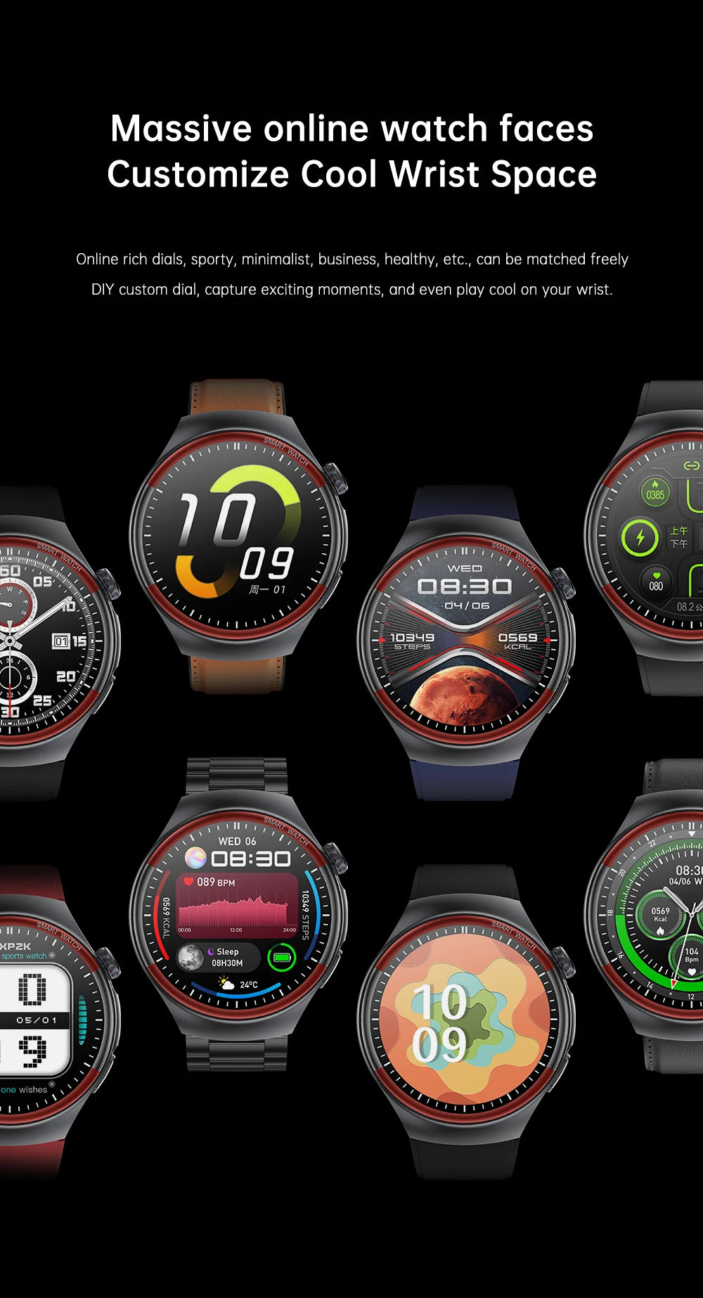 2025 New High-end Laser Detection Smart Watch Men ECG+PPG Precise Blood Pressure Heart Rate BT Call NFC For HUAWEI Health Watche