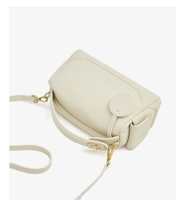 FOXER Cow Leather Crossbody Bag for Women Spring & Summer Fashion New Collection Lady Shoulder Handbag Purse Gift For Girls