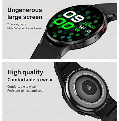 Wearable Smart Watch Bluetooth Call Waterproof Fitness Sports Mode Heart Rate Blood Oxygen Sleep Monitor smartwatch For Samsung