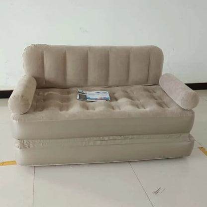 Modern Portable Folding hand-Inflatable Sofa for Living Room Lazy Bean Bag Chair Puff Tatami Foldable for Outdoor Camping