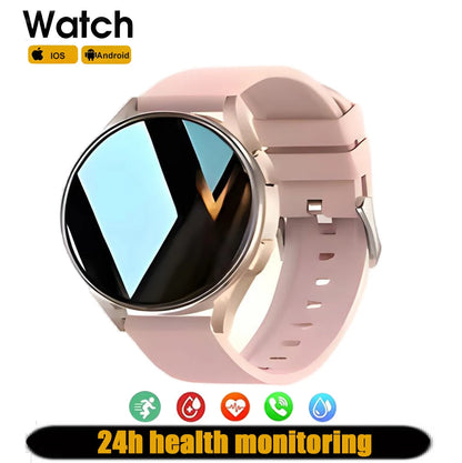 Wearable Smart Watch Bluetooth Call Waterproof Fitness Sports Mode Heart Rate Blood Oxygen Sleep Monitor smartwatch For Samsung