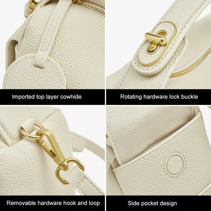 FOXER Cow Leather Crossbody Bag for Women Spring & Summer Fashion New Collection Lady Shoulder Handbag Purse Gift For Girls