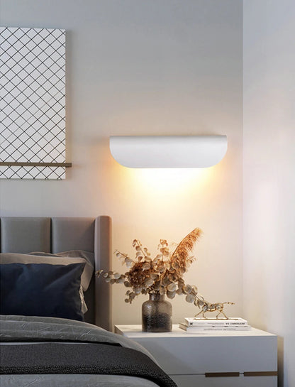 Waterproof Simple LED Wall Lamp Modern Outdoor/Indoor IP65 Entrance Decor Sconce Garden Porch Bedside Home Wall Lights Luminaire
