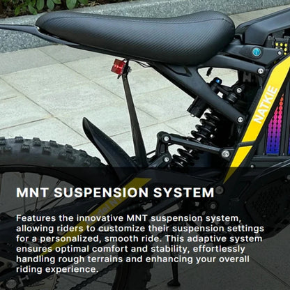 2025 New Arrival Ebike 8000W 72V 30AH N1 Electric Motorcycle 19Inch MTB Tires Electric Dirt Bike with LCD Display