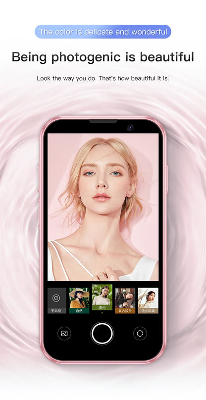 SOYES XS18 Pro 3.0" Mini Smartphone 2GB RAM 16GB ROM Facial Recognition Android8.1 Dual SIM Standby 1000mAh 3G Network Phone