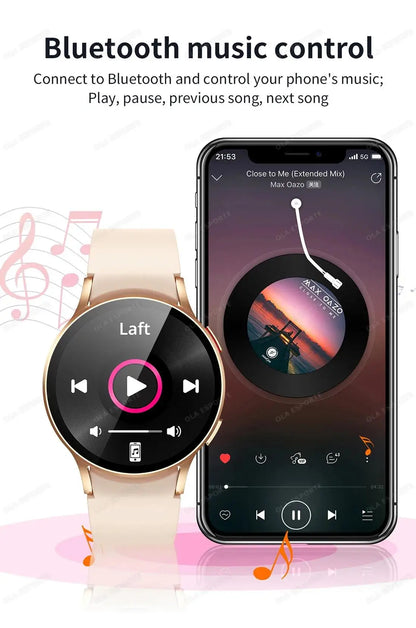 Wearable Smart Watch Bluetooth Call Waterproof Fitness Sports Mode Heart Rate Blood Oxygen Sleep Monitor smartwatch For Samsung
