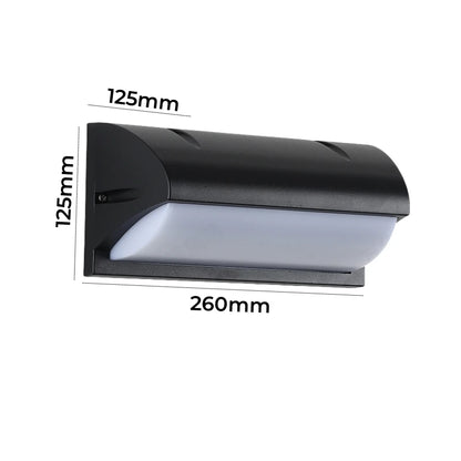Modern LED Outdoor Wall Lamp E27 Waterproof IP65 Aluminum Porch Light Garden Fence Street Exterior Wall Sconce Lighting 110/220V