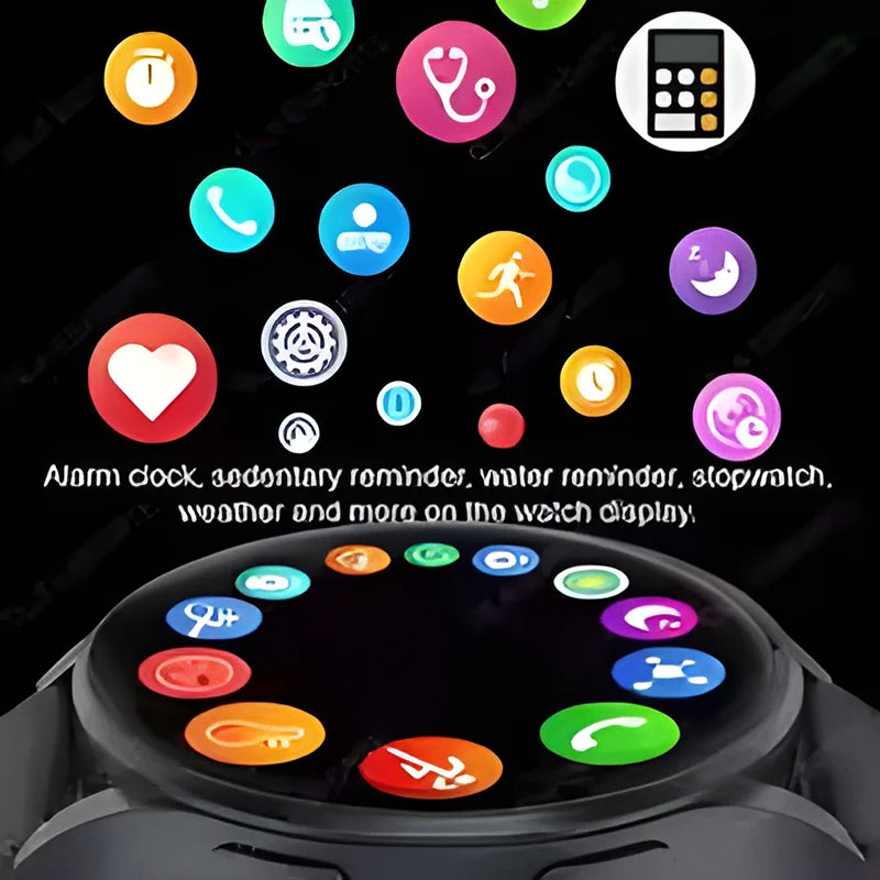 Wearable Smart Watch Bluetooth Call Waterproof Fitness Sports Mode Heart Rate Blood Oxygen Sleep Monitor smartwatch For Samsung