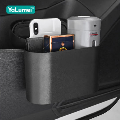 Universal Car Trash Can Hanging Dustbin Accessories For BMW X1 E84 F48 X2 F39 X3 E83 F25 X4 F26 X5 E53 E70 F15 F85 X6 E71 E72