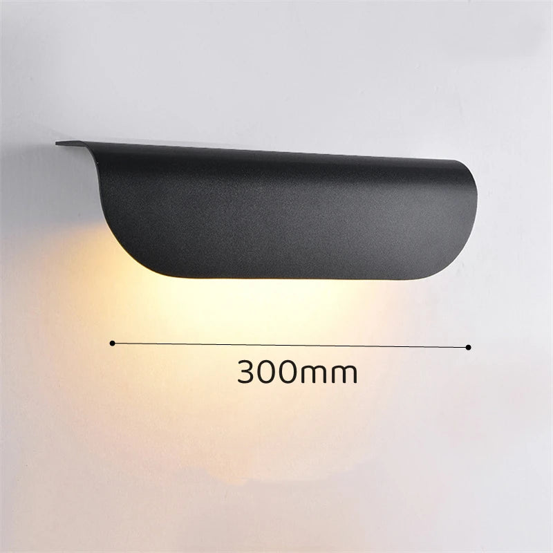 Waterproof Simple LED Wall Lamp Modern Outdoor/Indoor IP65 Entrance Decor Sconce Garden Porch Bedside Home Wall Lights Luminaire