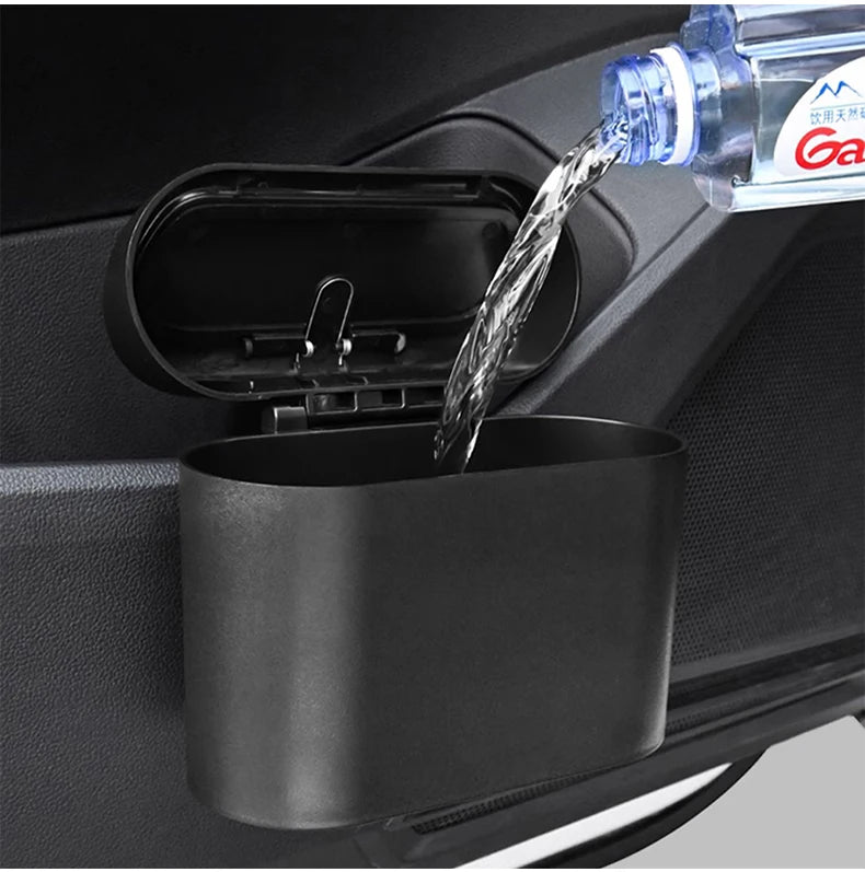 Universal Car Trash Can Hanging Dustbin Accessories For BMW X1 E84 F48 X2 F39 X3 E83 F25 X4 F26 X5 E53 E70 F15 F85 X6 E71 E72