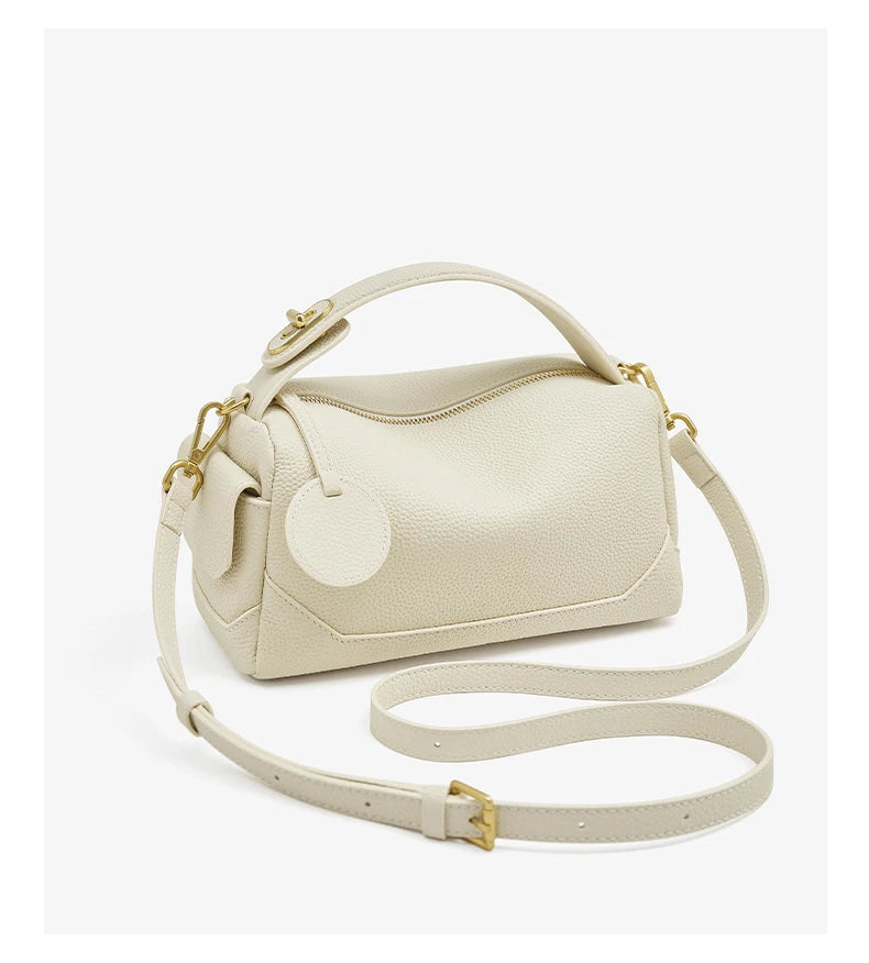 FOXER Cow Leather Crossbody Bag for Women Spring & Summer Fashion New Collection Lady Shoulder Handbag Purse Gift For Girls