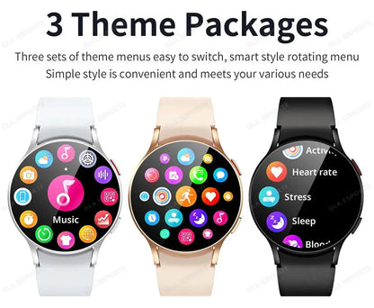 Wearable Smart Watch Bluetooth Call Waterproof Fitness Sports Mode Heart Rate Blood Oxygen Sleep Monitor smartwatch For Samsung