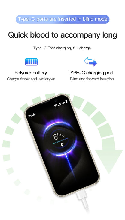 SOYES XS18 Pro 3.0" Mini Smartphone 2GB RAM 16GB ROM Facial Recognition Android8.1 Dual SIM Standby 1000mAh 3G Network Phone