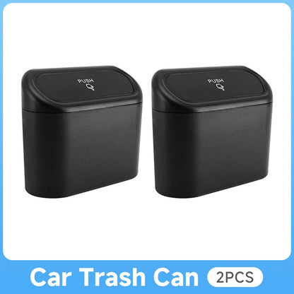 Universal Car Trash Can Hanging Dustbin Accessories For BMW X1 E84 F48 X2 F39 X3 E83 F25 X4 F26 X5 E53 E70 F15 F85 X6 E71 E72
