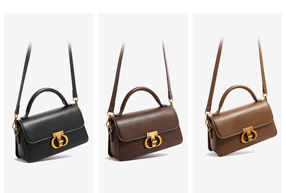 Small Leather Armpit Bags for Women, Chain Shoulder, Crossbody Bag, Ladies Vintage Underarm Handbags, Summer