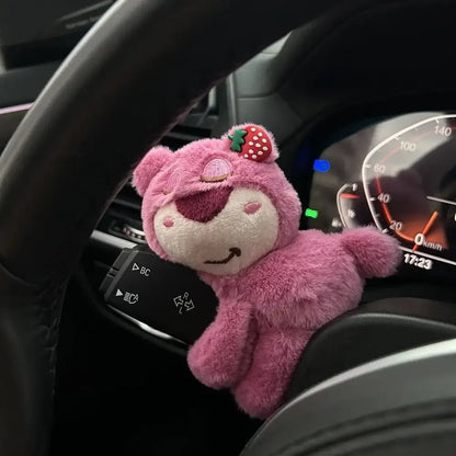 Car Windshield Wiper Decorations Cute Interior Plush Cat Doll Creative Gift Shoulder Pads Car Interior Decoration Accessories