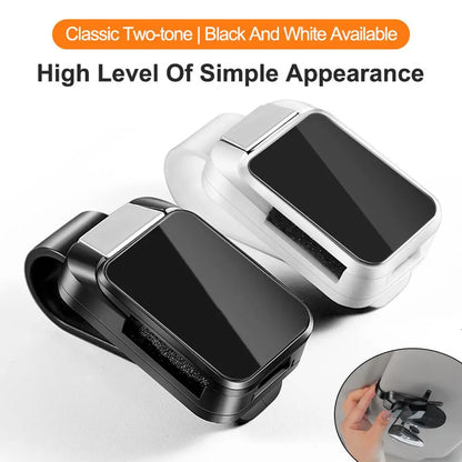 2025 New Universal Car Sunglasses Clip Holder Car Sunshades Ticket Stand Fastener Pen Case Eyeglasses Sun Visor Accessories