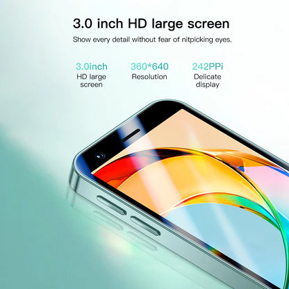 SOYES P70 Pro Max Mini Android8.1 Smartphone 3.0 Inches 2000mAh Face ID Dual SIM Standby Play Store 3G Little Phone