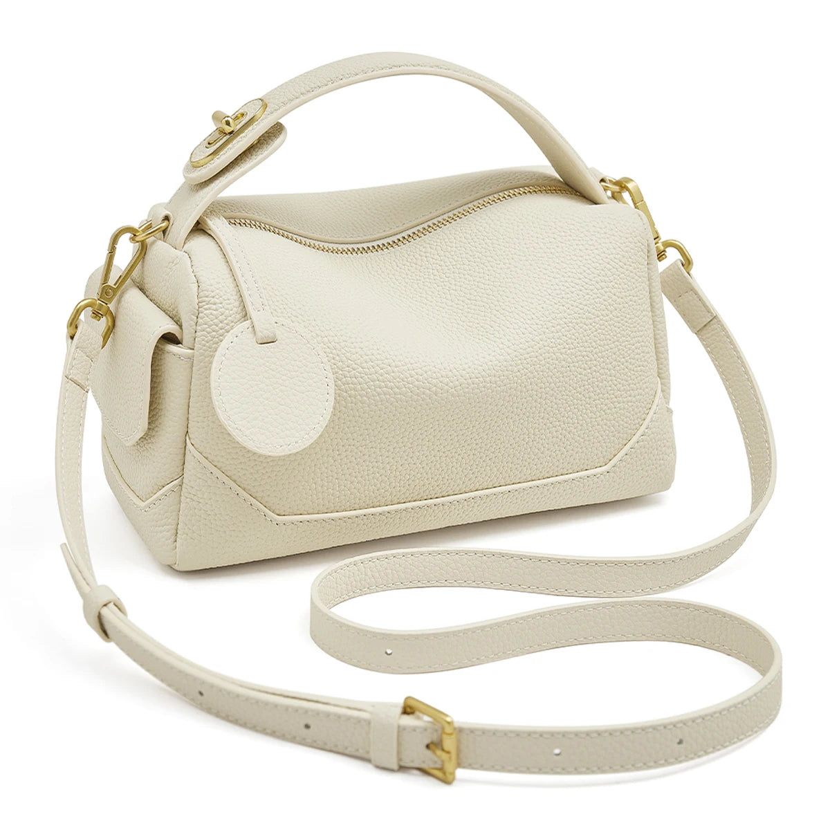 FOXER Cow Leather Crossbody Bag for Women Spring & Summer Fashion New Collection Lady Shoulder Handbag Purse Gift For Girls